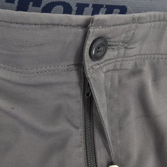 PGA Tour Gray Golf Shorts Flat Front Men's Size 46 Gorp Gorpcore 3503 - Picture 6 of 9